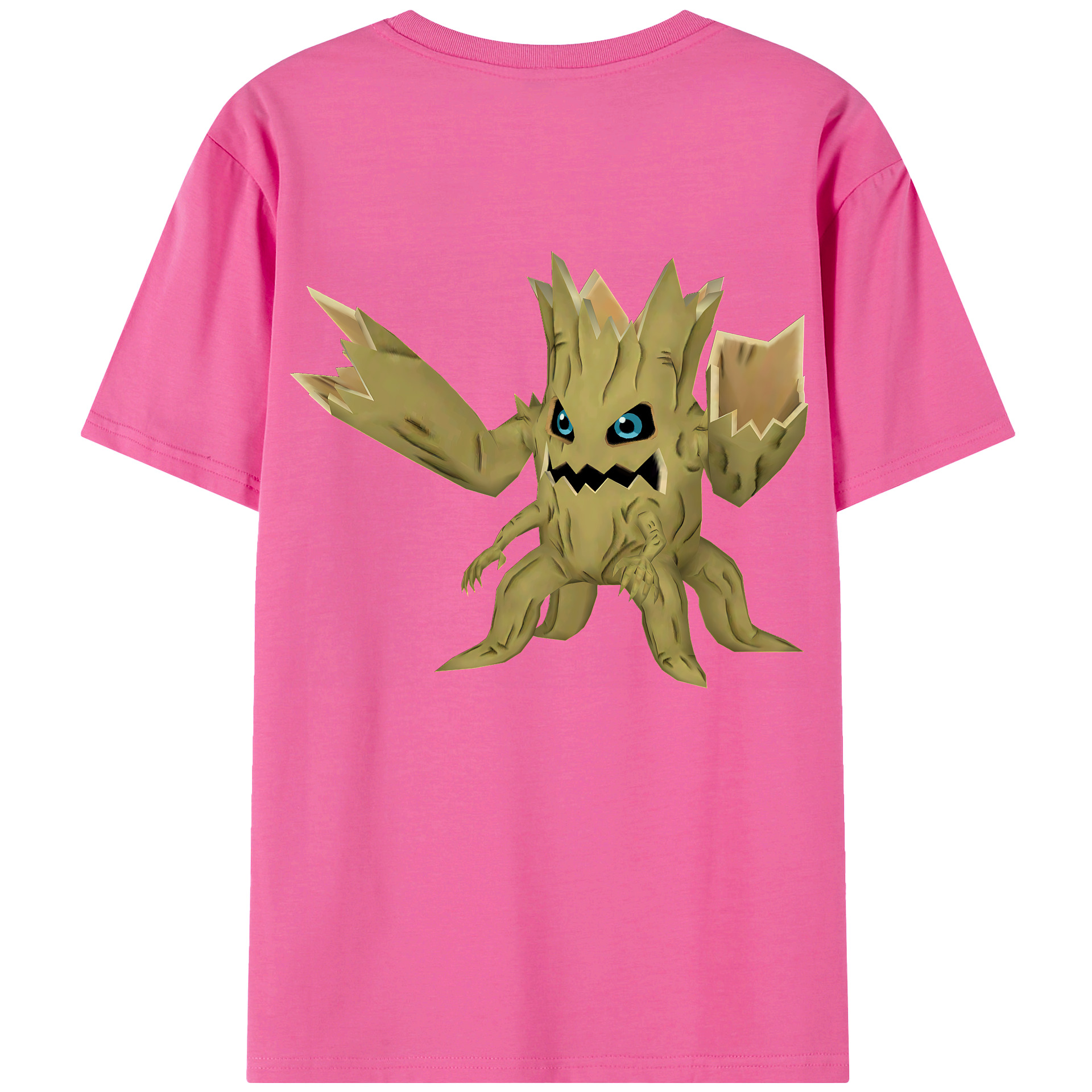 （画像用） Digimon デジタルモンスター/デジモン レディース半袖Tシャツ(バックプリント)